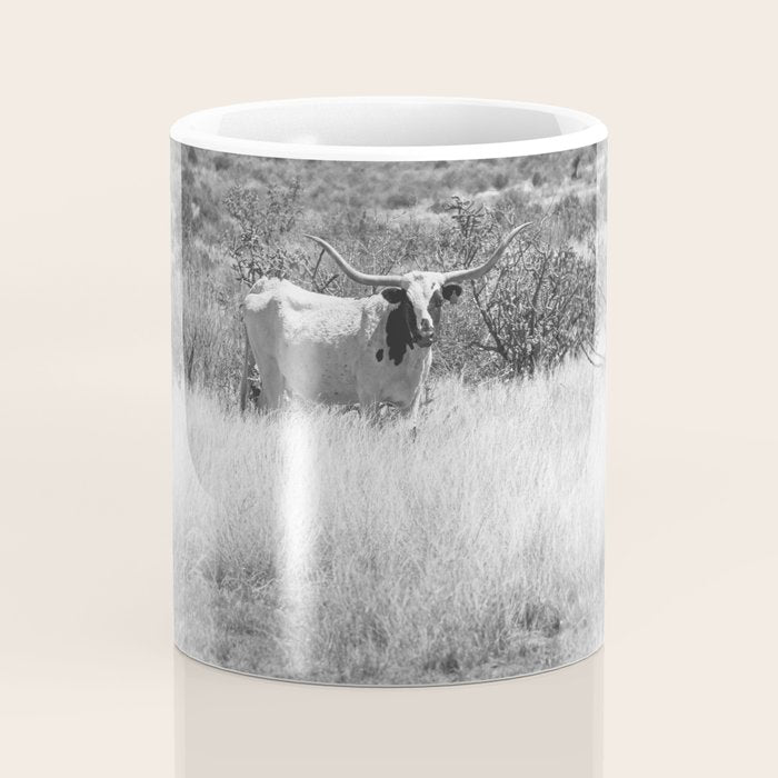 West Texas Longhorn Photography Coffee Mug Gallery Image 4