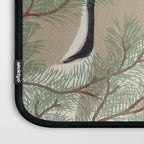 Japanese Tapestries, Japan Prints: Cranes from Momoyogusa by Kamisaka Sekka Laptop Sleeve Gallery Image 3