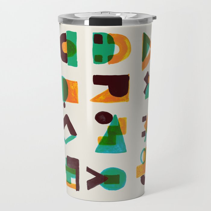 Shape of thoughts Travel Mug Gallery Image 1