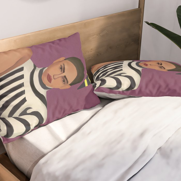 Stripes in Stillness Pillow Sham Gallery Image 2