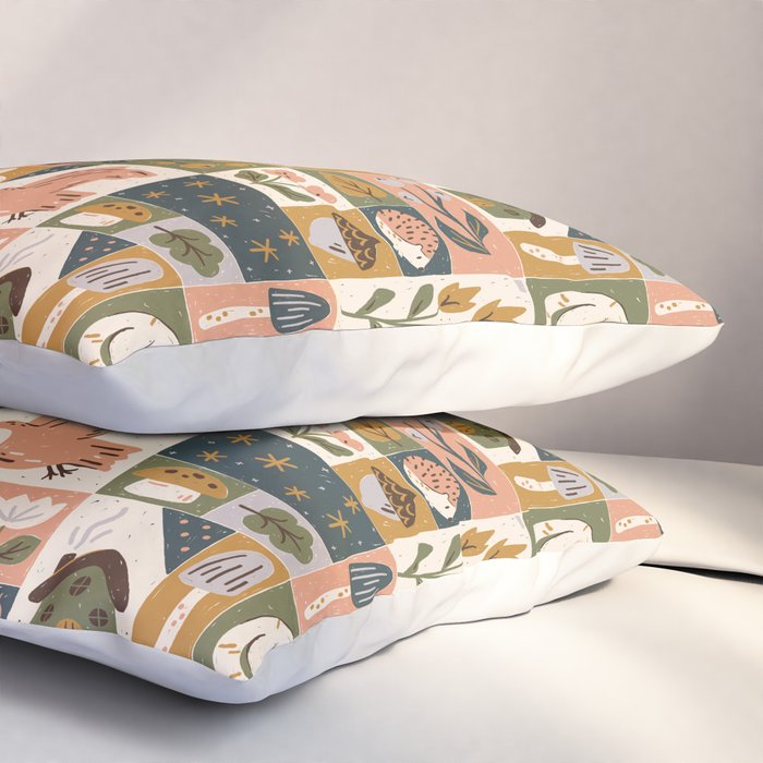 Repose - Cozy Patchwork Pillow Sham Gallery Image 3