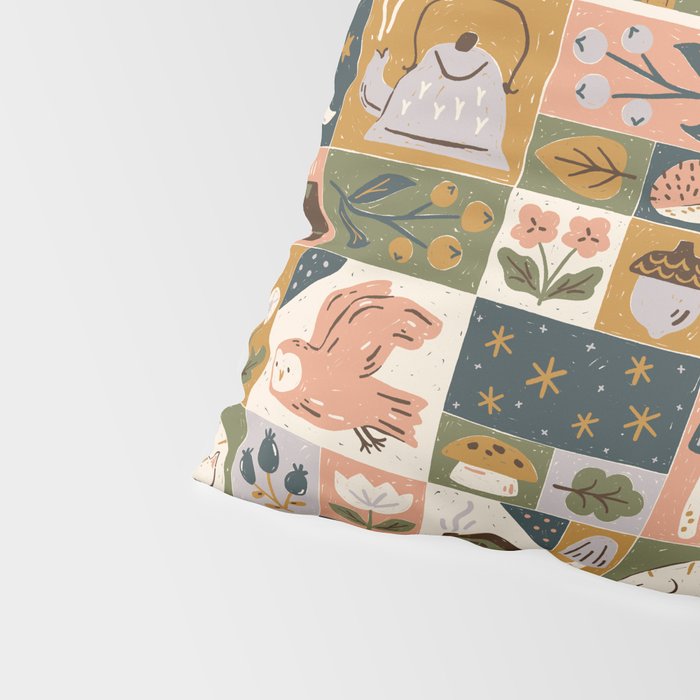 Repose - Cozy Patchwork Pillow Sham Gallery Image 4
