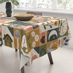 Repose - Cozy Patchwork Tablecloth Gallery Image 3
