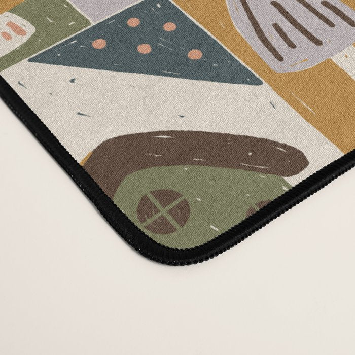 Repose - Cozy Patchwork Desk Mat Gallery Image 4