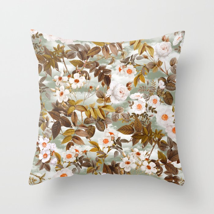 Vintage Garden XIV Throw Pillow Gallery Image 6