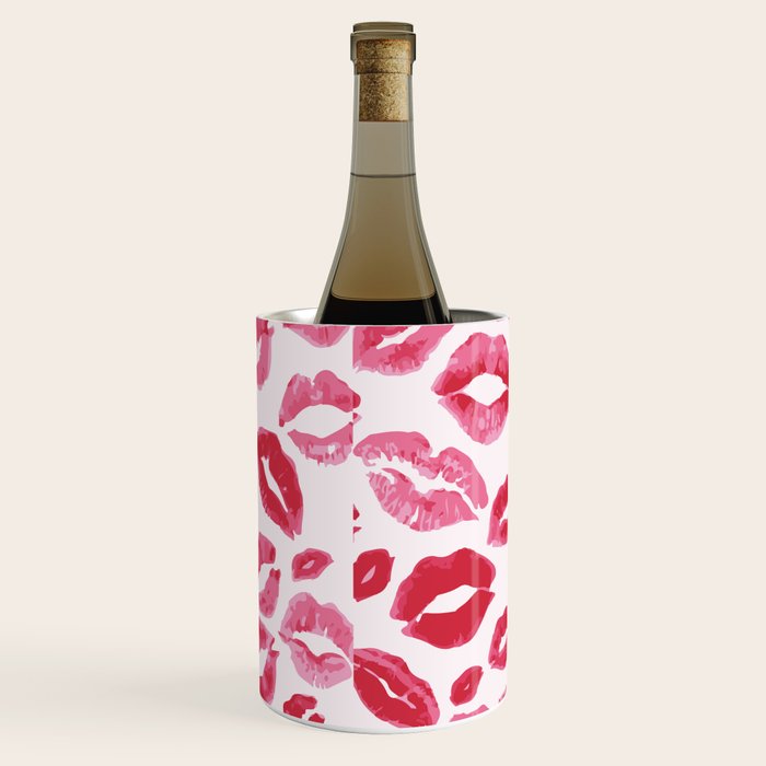 Lipstick Kisses Wine Chiller Gallery Image 2