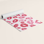 Lipstick Kisses Yoga Mat Gallery Image 2