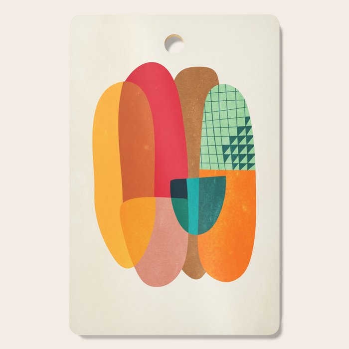 Art Pills: Mid-Century Edition Cutting Board Gallery Image 1