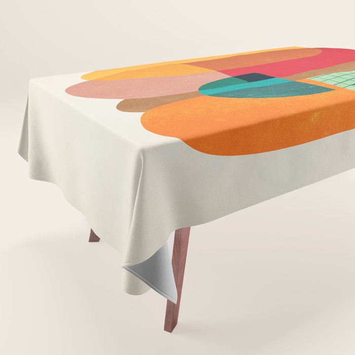 Art Pills: Mid-Century Edition Tablecloth Gallery Image 1