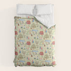Swedish Folk Art - Midsummer Comforter Gallery Image 6