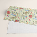 Swedish Folk Art - Midsummer Wrapping Paper Gallery Image 2