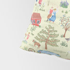 Swedish Folk Art - Midsummer Pillow Sham Gallery Image 4