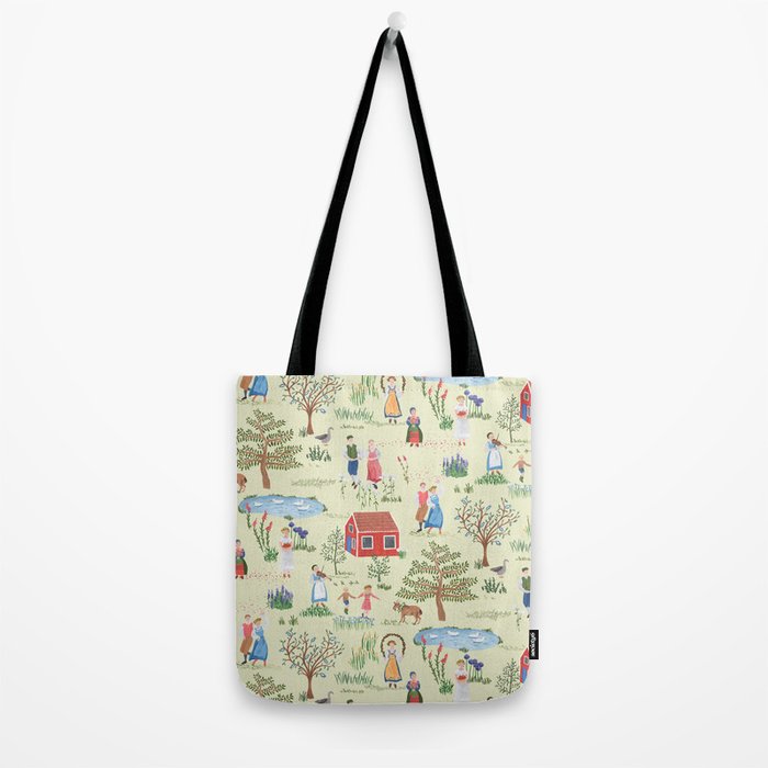 Swedish Folk Art - Midsummer Tote Bag Gallery Image 2