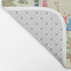 Swedish Folk Art - Midsummer Bath Mat Gallery Image 2
