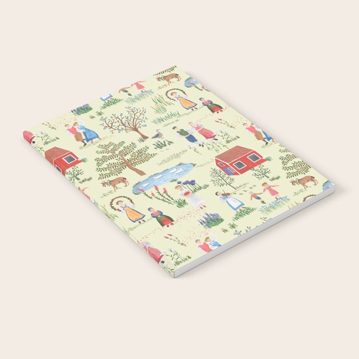 Swedish Folk Art - Midsummer Notebook Gallery Image 2