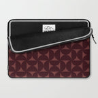 Bauhaus Mid Century Modern Geometric Pattern VII Laptop Sleeve Gallery Image 2