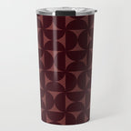 Bauhaus Mid Century Modern Geometric Pattern VII Travel Mug Gallery Image 1