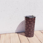 Bauhaus Mid Century Modern Geometric Pattern VII Travel Mug Gallery Image 4