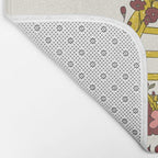 Floral DNA Bath Mat Gallery Image 2