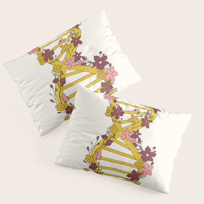 Floral DNA Pillow Sham Gallery Image 1