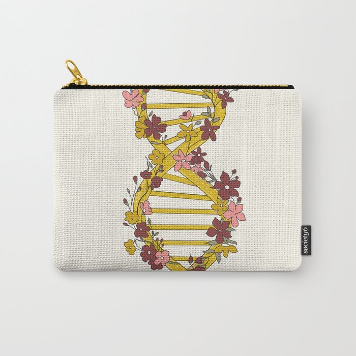 Floral DNA Carry All Pouch Gallery Image 1
