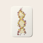 Floral DNA Bath Mat Gallery Image 1