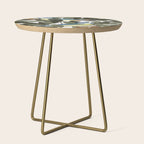 Blue tit and strawberry tree Side Table Gallery Image 1