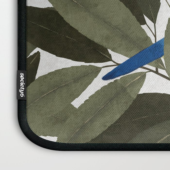 Blue tit and strawberry tree Laptop Sleeve Gallery Image 3