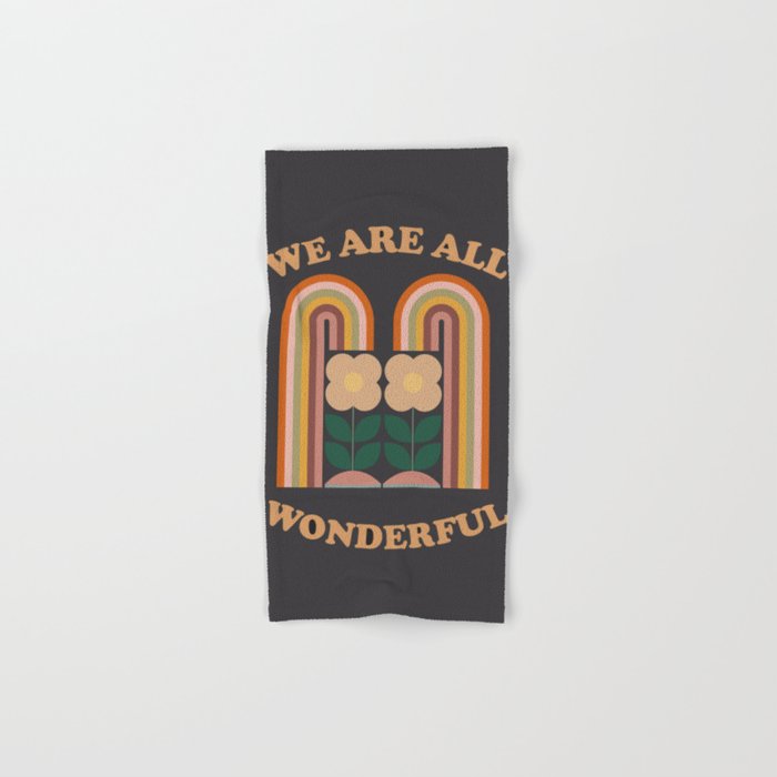 We Are All Wonderful  Bath Towel Gallery Image 1