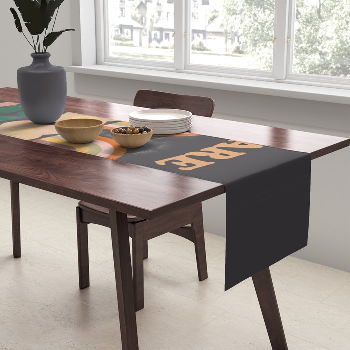 We Are All Wonderful  Table Runner Gallery Image 2