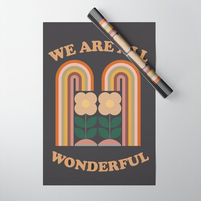 We Are All Wonderful  Wrapping Paper Gallery Image 1