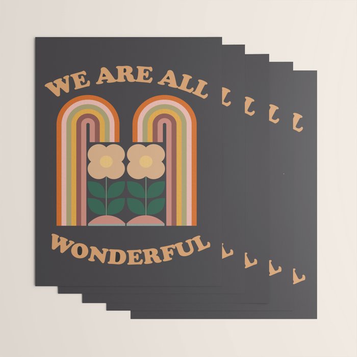 We Are All Wonderful  Wrapping Paper Gallery Image 3