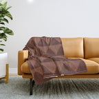 Geometric Pyramid Pattern XXXVIII Throw Blanket Gallery Image 1