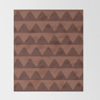 Geometric Pyramid Pattern XXXVIII Throw Blanket Gallery Image 2
