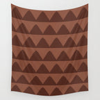 Geometric Pyramid Pattern XXXVIII Wall Tapestry Gallery Image 4