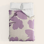 Gentle Purple Flowers Comforter Gallery Image 6