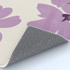 Gentle Purple Flowers Rug Gallery Image 4