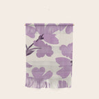 Gentle Purple Flowers Wall Hanging Gallery Image 1