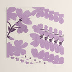 Gentle Purple Flowers Wrapping Paper Gallery Image 3