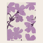 Gentle Purple Flowers Poster Gallery Image 4