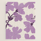 Gentle Purple Flowers Jigsaw Puzzle Gallery Image 1