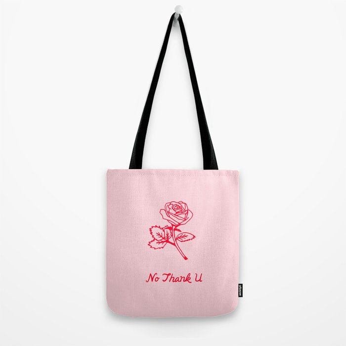 no thank u Tote Bag Gallery Image 2