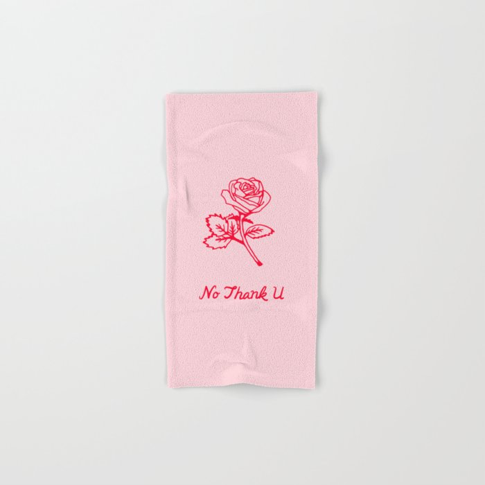 no thank u Bath Towel Gallery Image 1