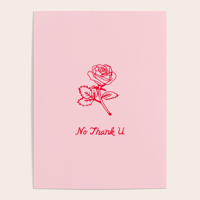 no thank u Poster Gallery Image 4