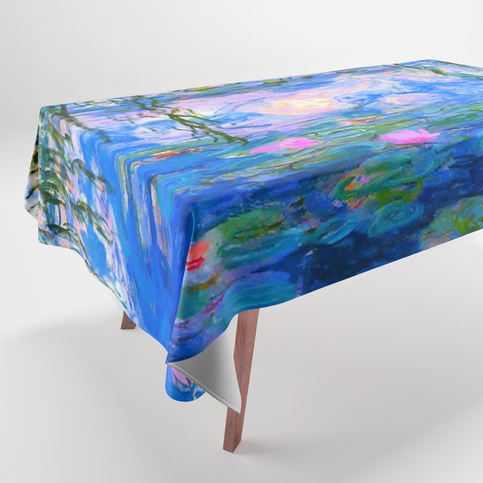 Claude Monet Water Lilies Tablecloth Gallery Image 1