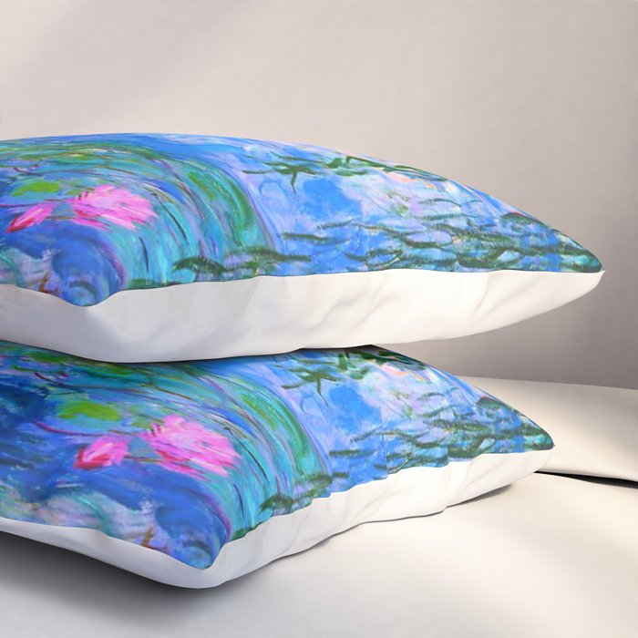 Claude Monet Water Lilies Pillow Sham Gallery Image 3