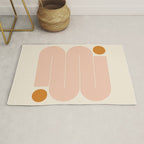 Abstraction_SUN_LINE_ART_Minimalism_002 Rug Gallery Image 1