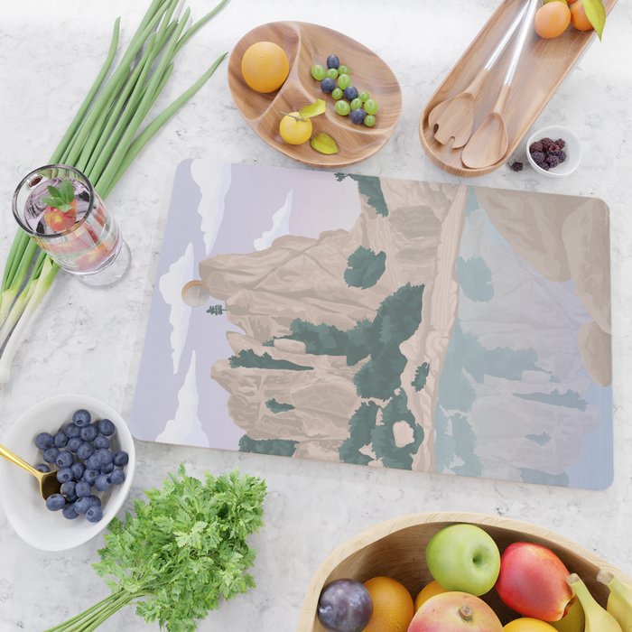 Pinnacles National Park Cutting Board Gallery Image 2