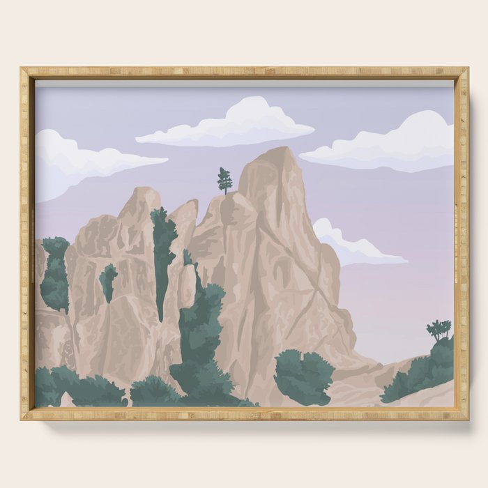 Pinnacles National Park Serving Tray Gallery Image 1