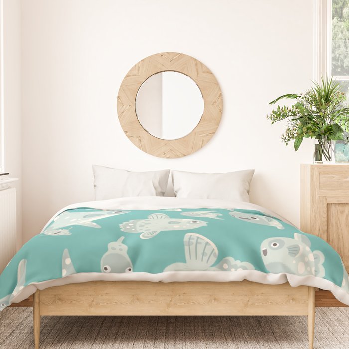Mola mola Duvet Cover Gallery Image 3